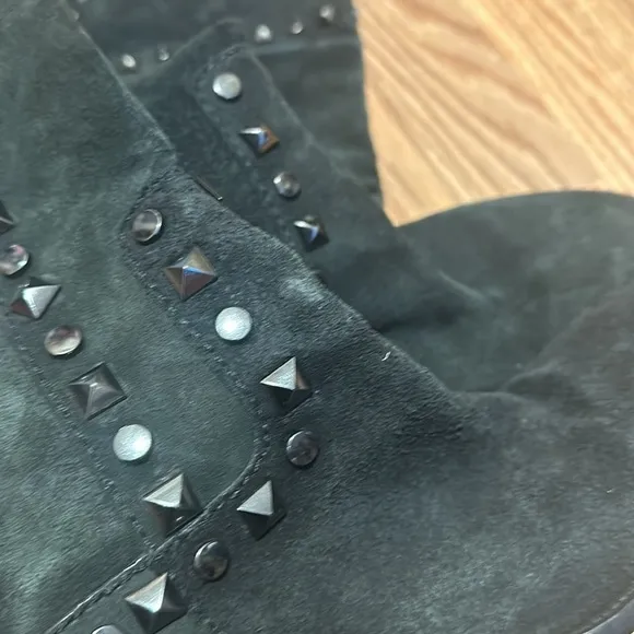 Tory Burch Rhett suede studded thigh high boot 7.5