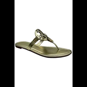Tory Burch Women's Miller Sandals Metallic - Medium