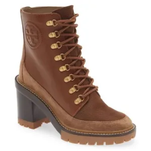 TORY BURCH Tan Biker Boots Size 9