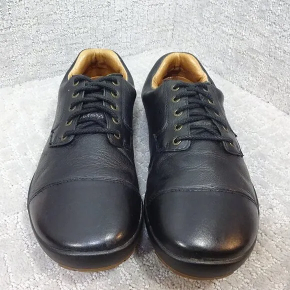 True Linkswear Original Men's Size 11.5 Black Leather Golf Shoes S3-0001-115