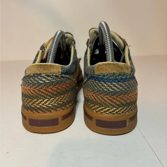Twisted X Hooey Mens 7.5 M Loper Shoes Aztec Western Print Casual Moc Toe W 9.5