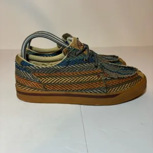 Twisted X Hooey Mens 7.5 M Loper Shoes Aztec Western Print Casual Moc Toe W 9.5
