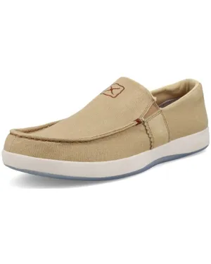 Twisted X Men's Khaki Slip Ons