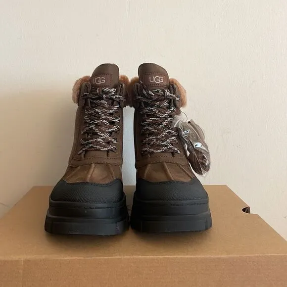 UGG Ashton Addie Boots Dark Earth USA Women Size 6.5/UK 4.5/EU 37.5