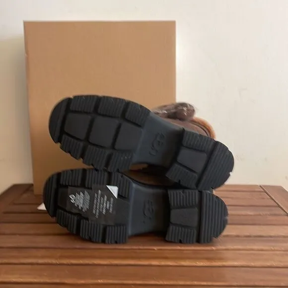 UGG Ashton Addie Boots Dark Earth USA Women Size 6.5/UK 4.5/EU 37.5