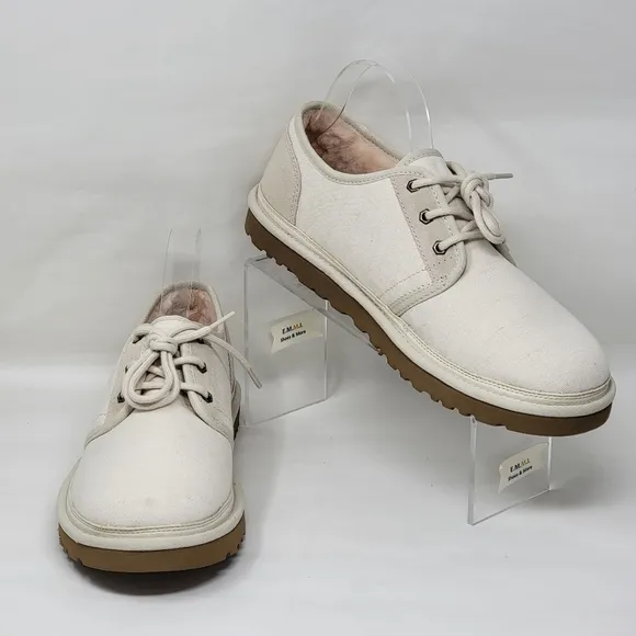 UGG Australia 1129070 Whitecap Low Canvas Shoes Mens Size 12 NEW