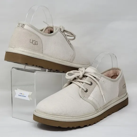 UGG Australia 1129070 Whitecap Low Canvas Shoes Mens Size 12 NEW