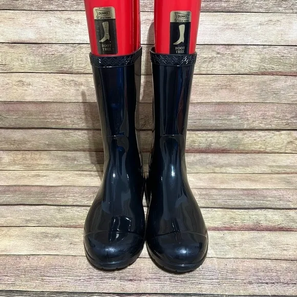 Ugg Black Rubber Sienna Rian Boots