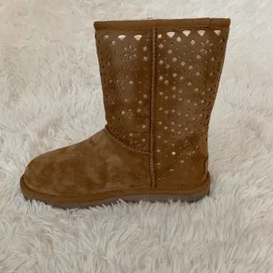 Ugg Flora Perforated Suede Boots