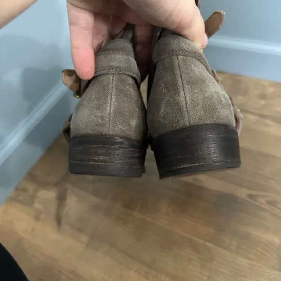 Ugg Kelby Suede Harness Boots Size 9.5