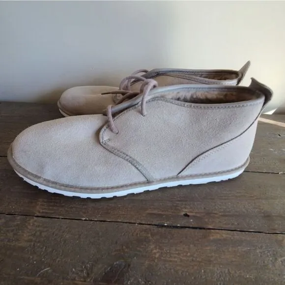 UGG Maksim Tamarind Men's Gray Suede Ankle Chukka Boots 1016680 Size 11
