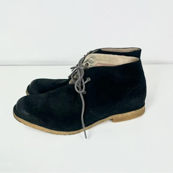 Ugg Mens ‘Leighton’ Chukka Suede Black Boots