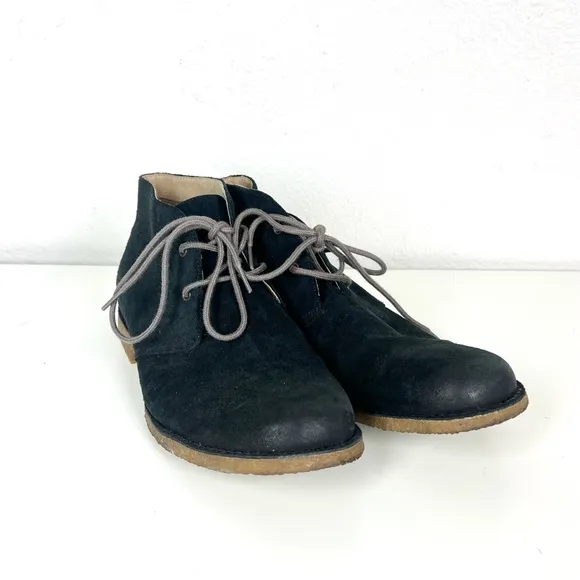 Ugg Mens ‘Leighton’ Chukka Suede Black Boots