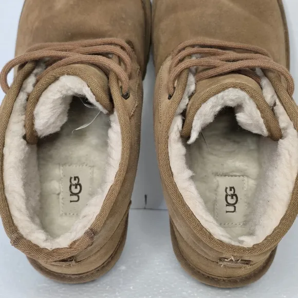 UGG Men's Neumel Chestnut Suede Casual Boots Size 9