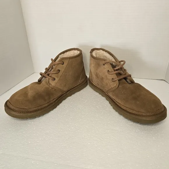 UGG Men's Neumel Chestnut Suede Casual Boots Size 9