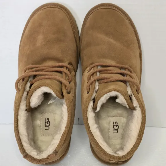 UGG Men's Neumel Chestnut Suede Casual Boots Size 9