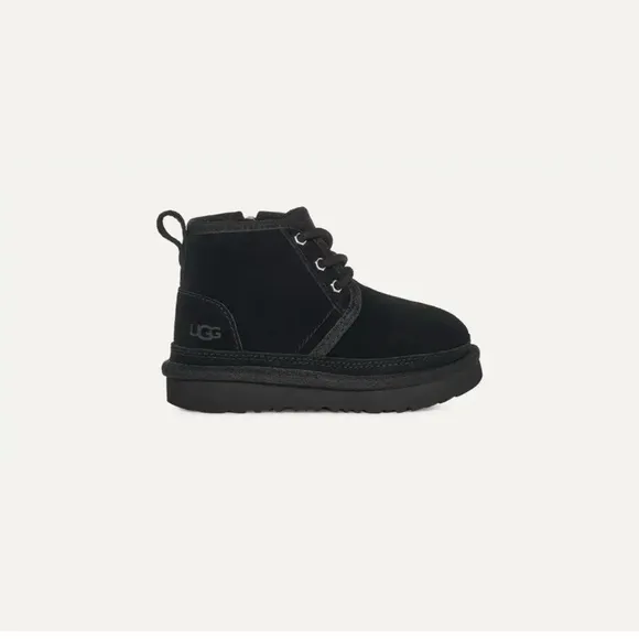 Ugg Neumel Boot ll - Kids Black Suede Boots