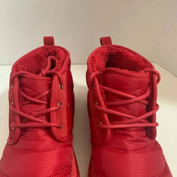 UGG Neumel LTA Quilted Samba Red Boot Shoes Adult Men's Size 12 Brand New
