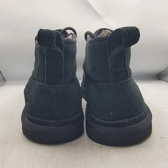 UGG Neumel Mens 11 Black Suede Chukka Boots Shoes Lined Walking Casual 3236