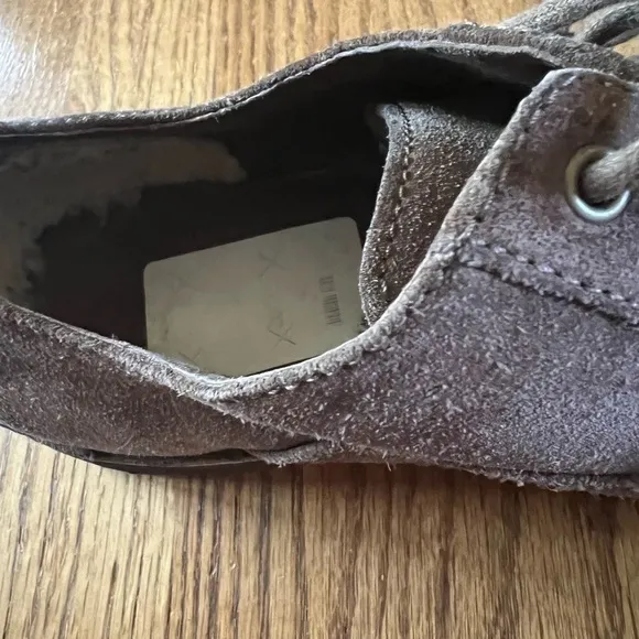 Ugg Shoes Mens 10 Oxford Lace Up Leather Tan