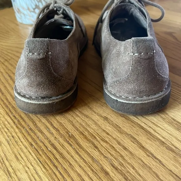 Ugg Shoes Mens 10 Oxford Lace Up Leather Tan