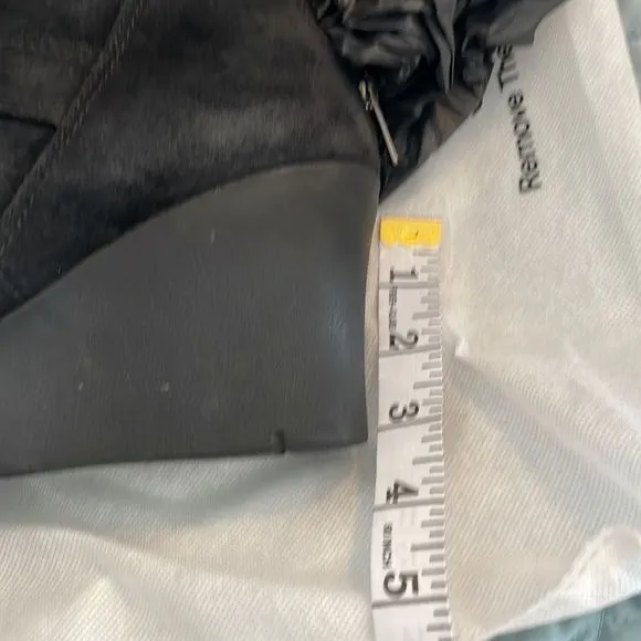 UGG suede wedge boots, size 7
