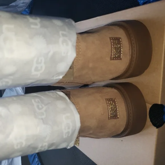 UGG Tan Suede Boots