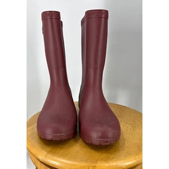 UGG Women's Sienna Matte Rubber Rain Boots 7