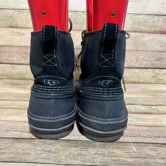 Ugg Zetik Black Rubber Boots