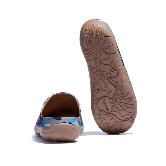 UIN Men's Slipper Comfort Walking Casual Slip Ons Shoes (Tenacious Vitality)