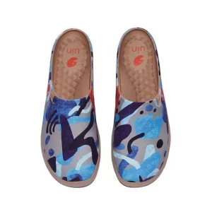 UIN Men's Slipper Comfort Walking Casual Slip Ons Shoes (Tenacious Vitality)