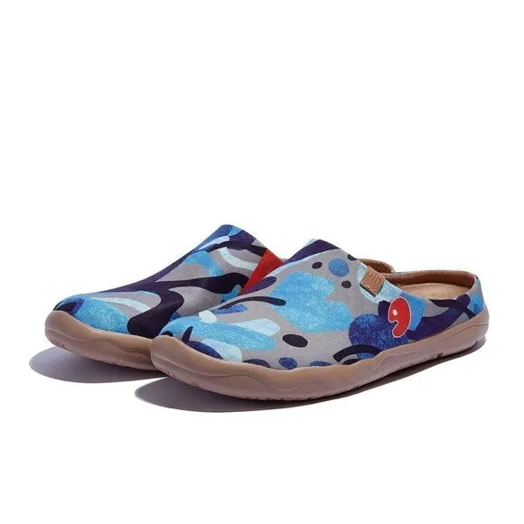 UIN Men's Slipper Comfort Walking Casual Slip Ons Shoes (Tenacious Vitality)