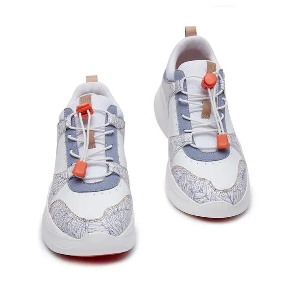 UIN Women's Chunky Fashion Sneakers Casual Shoes (FALL ULTRAMARINE) No Box