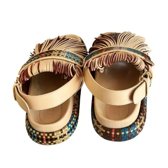 Ulla Johnson Alba Fringe leather sandals NWB Size 36/6