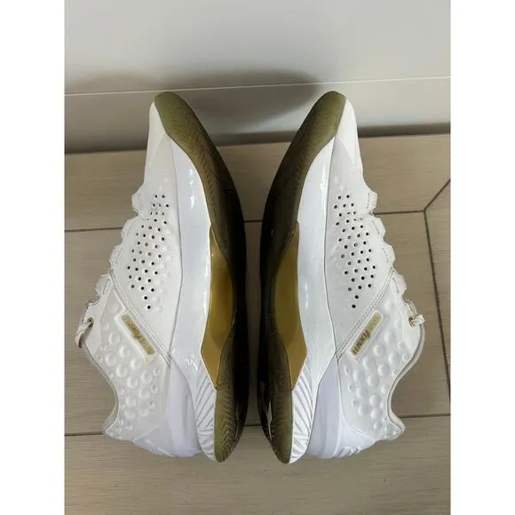 Under Armour Curry 1 Low Championship 2016 White Gold Sz 13 Sneakers 1269048-100
