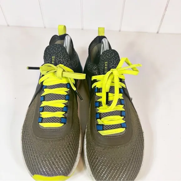 Under Armour Mens Tribase Reign 4 Training Shoes Collared Sneakers Green Size 7