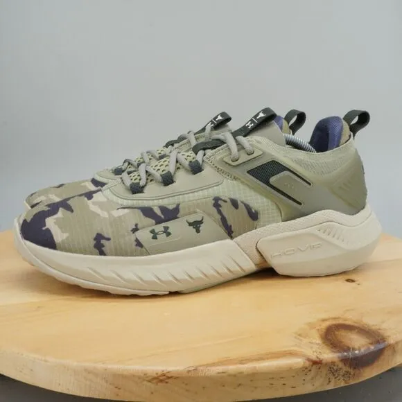 Under Armour Project Rock 5 Mens Size 11.5 Shoes Veterans Day Camo Sneakers