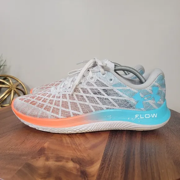 Under Armour UA W FLOW Velociti Wind 2 Multicolor Running Shoes Size 12
