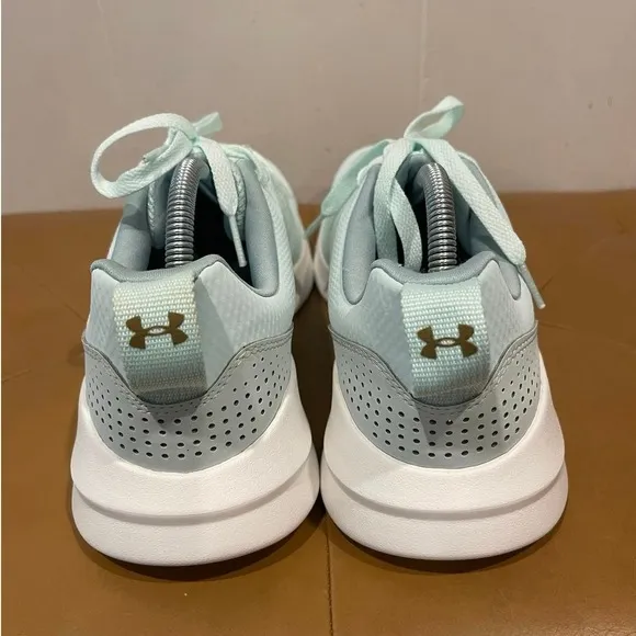 Under Armour Women's UA Essential Sportstyle Shoes Sneakers Mint Green Sz 11