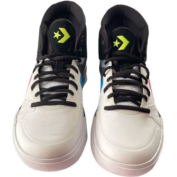 Unisex Sneakers Size M6.5 W8 CONVERSE G4 HI 166804C Black/White Solar Red