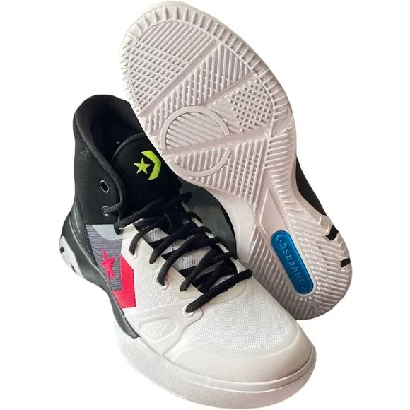 Unisex Sneakers Size M6.5 W8 CONVERSE G4 HI 166804C Black/White Solar Red