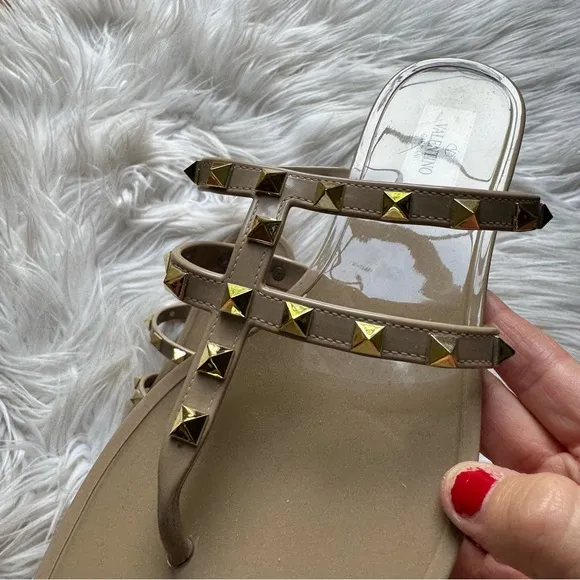 Valentino Garavani Rockstud rubber sandals