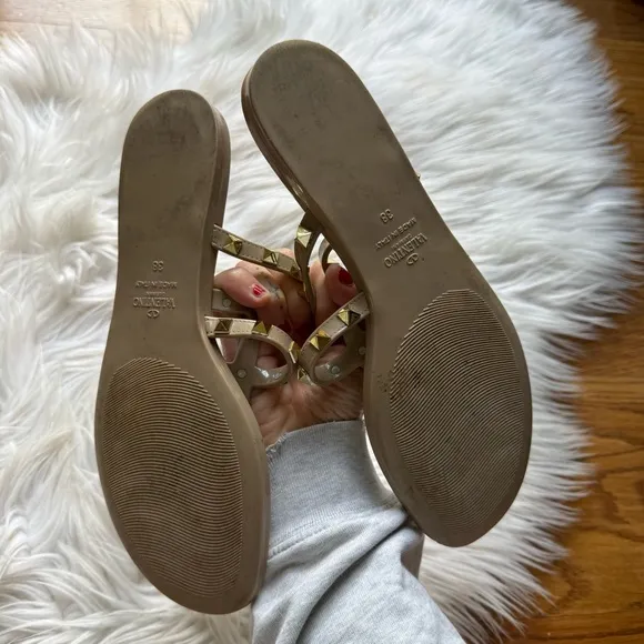 Valentino Garavani Rockstud rubber sandals