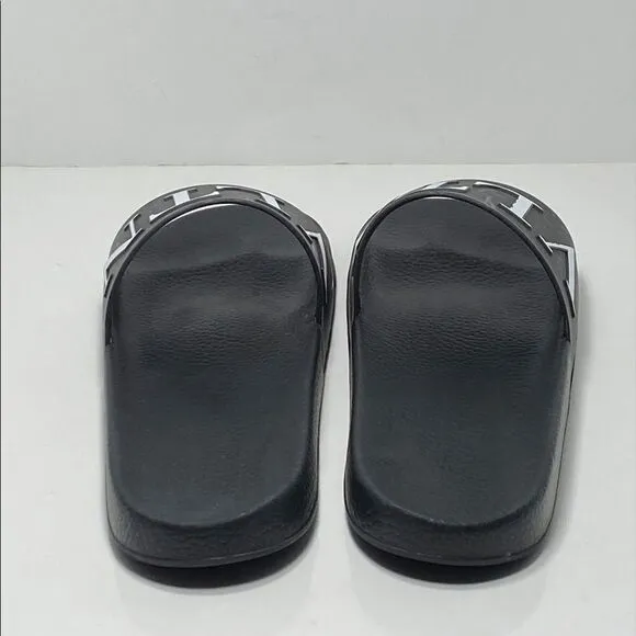 Valentino Garavani VLTN Rubber Slider Sandals size 44
