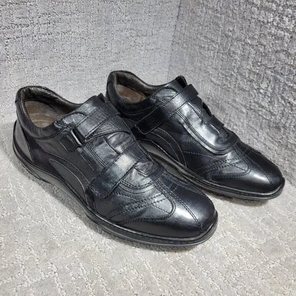 Valleverde Le Predisposte Men's Size 11 US Black Leather Dress Shoes