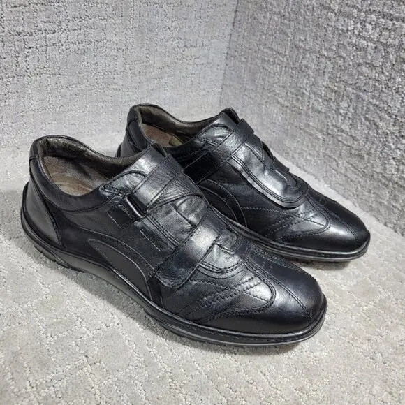 Valleverde Le Predisposte Men's Size 11 US Black Leather Dress Shoes