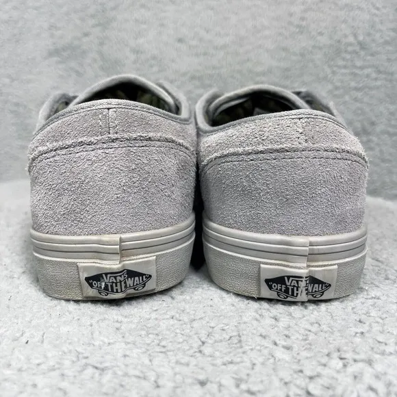 Vans Atwood Camo Mens Size 7 Low Top Sneakers Shoes Alloy Drizzle Gray Suede