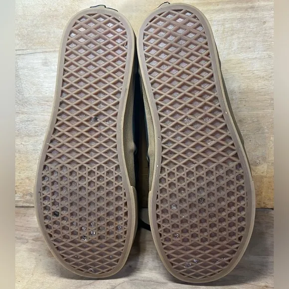 Vans Atwood Canvas Low Mens Size 11 Shoes Sneakers Black Tan