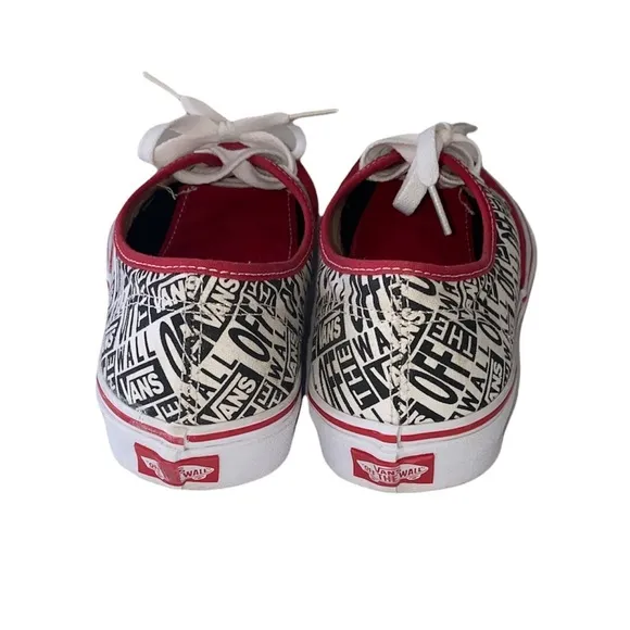 Vans Authentic OTW Repeat Racing Red sz‎ 8.5 Men 10 Women
