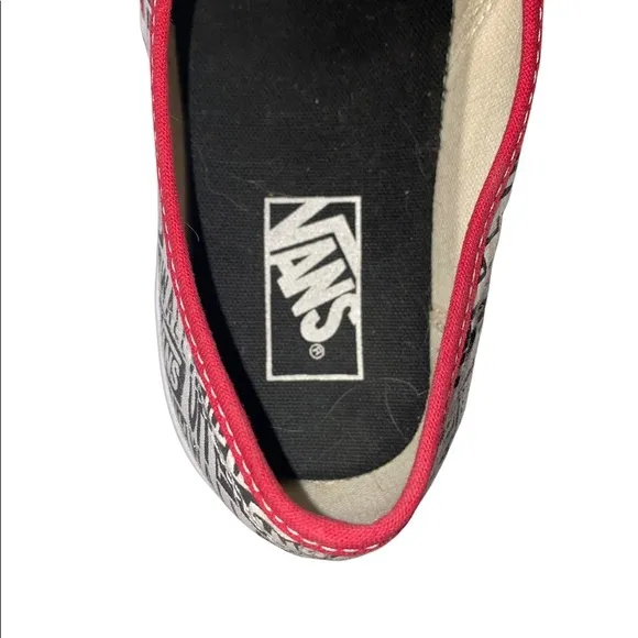 Vans Authentic OTW Repeat Racing Red sz‎ 8.5 Men 10 Women